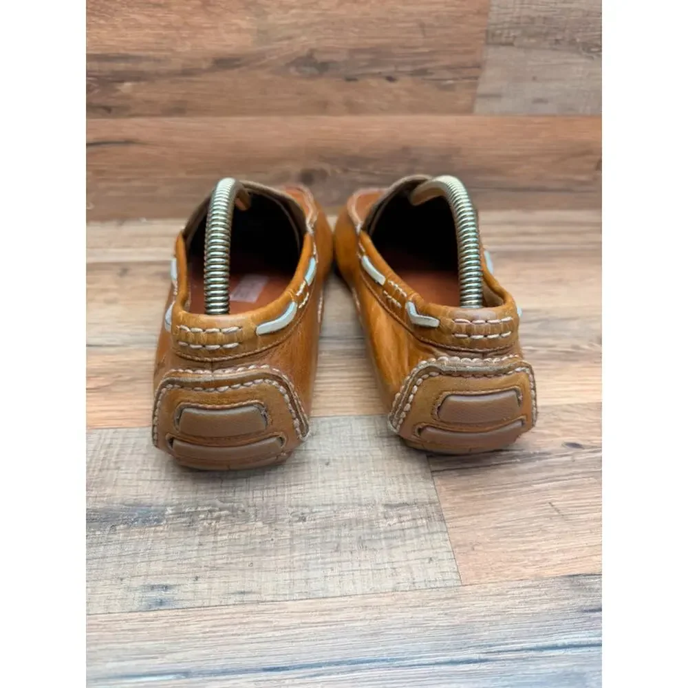 Frye Men’s Size 10 Lewis Venetian Loafer Tan Leather Shoes